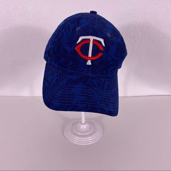 New Era Minnesota Twins Baseball Blue Tropical Spring Training Baseball Hat - Picture 1 of 5